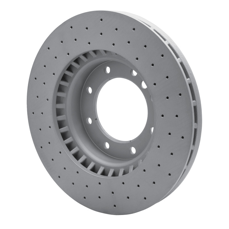 Mercedes-Benz G550 Brake Rotor (1) - Front - R1 Concepts - Drilled Carbon Alloy GeoMET - `17-`18